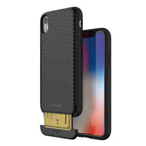 Matchnine iPhone XR CARDLA SLOT ブラックカーボン