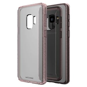 MATCHNINE Galaxy S9 BOIDO ピンクパール （ハーフミラー）