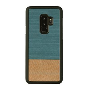 Man＆Wood Galaxy S9+ 天然木ケース Denim