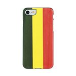 Man＆Wood iPhone8／7 天然木ケース Reggae ブラックフレーム