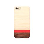 Man＆Wood iPhone8／7 天然木ケース Rosewash ホワイトフレーム