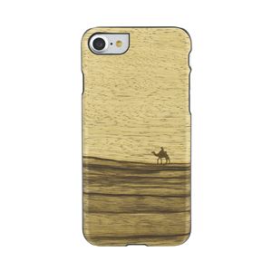 Man＆Wood iPhone8／7 天然木ケース Terra ブラックフレーム