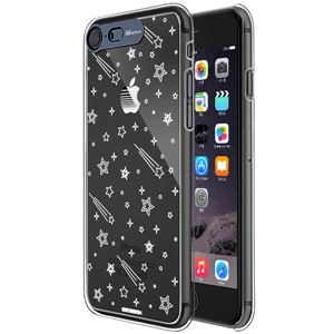 SG iPhone8／7 Clear Hard イルミネーションケース シューティングスター ディープブルー