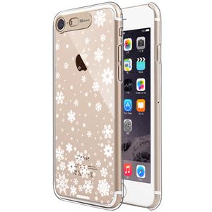 SG iPhone8／7 Clear Hard イルミネーションケース スノー ゴールド