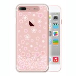 SG iPhone8Plus／7Plus Clear Hard Art イルミネーションケース ブロッサム ローズゴールド