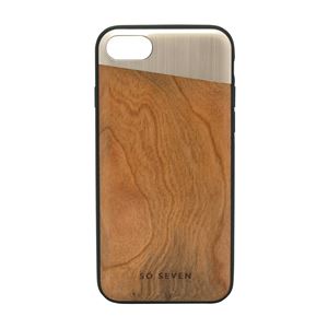 SO SEVEN iPhone 8／7 The Sulfurous METAL GOLD + WOOD