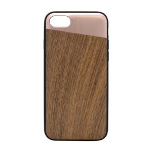 SO SEVEN iPhone 8／7 The Sulfurous METAL PINK GOLD + WOOD