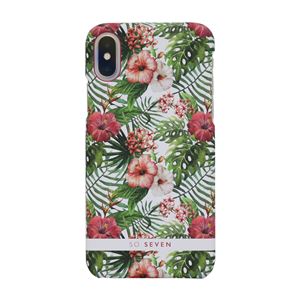 SO SEVEN iPhone XS ／ X RIO DE JIANEIRO ピンクハイビスカス