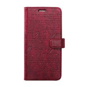 Zenus Galaxy Note 8 Lettering Diary レッド 【NEOZN】