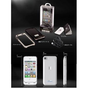 ϿкʡiPhone 44SХåƥ꡼¢ exolife-White3
