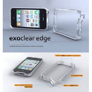 iPhone4S / iPhone4  Хѡ exoclear edge ʥꥢ å Clear2