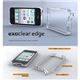 E304◆iPhone4S / iPhone4  バンパーケース exoclear edge （エクソクリア エッジ） Clear - 縮小画像2