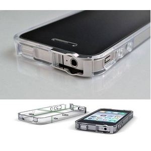 iPhone4S / iPhone4  Хѡ exoclear edge ʥꥢ å Smoke Black4