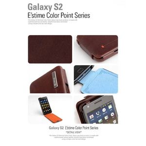 Zenus GALAXY S2  Estime Color Point Folder ܳס֥å祳졼Ȳ2