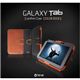 Z156GT★Galaxy Tab/ギャラクシー タブ●本革●レザーケースColor Edge【スタンド付き】  -Beige Brown - 縮小画像1