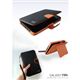Z156GT★Galaxy Tab/ギャラクシー タブ●本革●レザーケースColor Edge【スタンド付き】  -Beige Brown - 縮小画像5