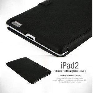 ܳ iPAD2 Prestige Genuine Black Lizard3