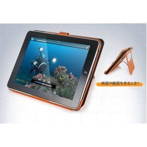 iPAD ŷ Color Layered Case ڥդBalck Orange3
