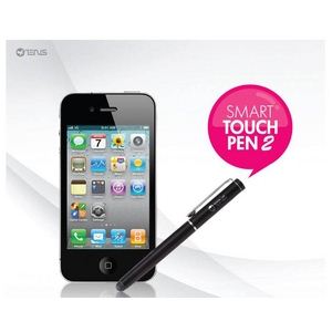 Z327★Smart touch Pen 2★スマートフォン用タッチペン 2-Black - 拡大画像