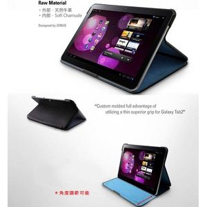 GALAXY TAB2Zenus PRESTIGE CARBON STAND SERIES󥿥åɡŷסBlack4