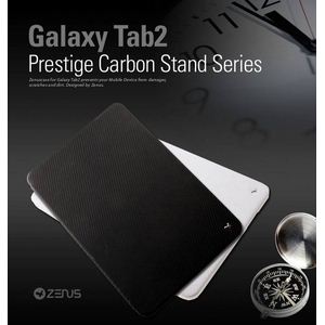 GALAXY TAB2Zenus PRESTIGE CARBON STAND SERIES󥿥åɡŷסBlack5