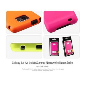 ZENUSʥ̥ GALAXY S2 쥹 Air Jacket Neon ɻSF ܻͤΥ饯SIIб Orange ʱվե1դ˲6