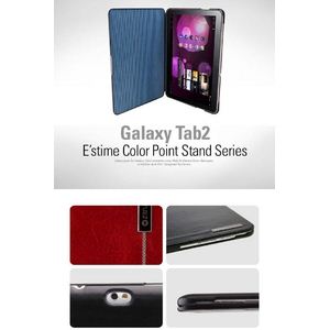  GALAXY Tab 10.1 LTE SC-01D ESTIME COLOR POINT STAND SERIES-RED6