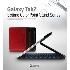  GALAXY Tab 10.1 LTE SC-01D  ESTIME COLOR POINT STAND SERIES-Real Black