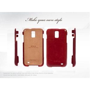 Zenus Galaxy S2 LTE SC-03D  Masstige Bar-Vintage Red2