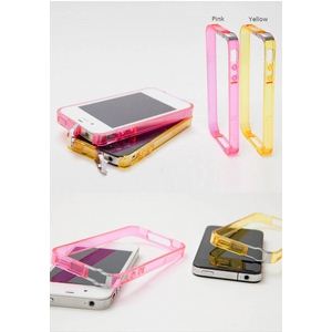 iPhone4S  iPhone4 Хѡ exoclear edge ʥꥢ å Pink3