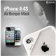 iPHONE4／4Sバンパーケース Air Bumper Mask-White Black