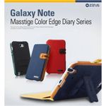 Z994GNT★GALAXY Note SC-05Dケース★Black Masstige color Edge Diary ●スタンド付き 手帳タイプ