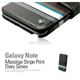 Z989GNT★GALAXY Note SC-05Dケース★Khaki Galaxy Note Masstige Stripe Diary　手帳タイプ - 縮小画像4