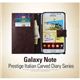 Z998GNT★イタリアン本革★GALAXY Note SC-05Dケース★ Galaxy Note Prestige Italian Carved Diary　手帳タイプ  - 縮小画像4