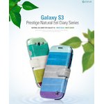 Z1270GS3【マルチブルー】Galaxy S3 Prestige natural eel diary（ケース） 