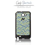 【I1237GNT】天然木で作られたGalaxy Note（ギャラクシーノート）ケース wood-fit   Gogh Blue Touch