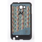 【I1241GNT】天然木で作られたGalaxy Note（ギャラクシーノート）ケース wood-fit Harmony Enrico's Check