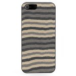 ★iPhone5★iPhone5 Man & Wood Real wood case Caleido Wild Horse Black I1515i5 