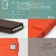 【iPhone5ケース】　カードポケット付き!! Masstige Color Point Diary-Orange  - 縮小画像3