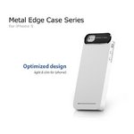 【iPhone5　ケース★iPhone5 Metal Edge case Z1608i5 ホワイト