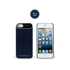 【iPhone5　ケース★iPhone5 Metal Edge case Z1610i5  ネイビー - 拡大画像