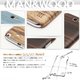 【man&wood】(Galaxy note2ケース)「天然木!」Galaxy Note2 Real wood case Vivid Bolivar blue(ボリバルブルー) I1840GNT2  - 縮小画像2