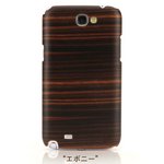 【man&wood】(Galaxy note2ケース)　「天然木!」Real wood case Genuine Ebony[エボニー] I1836GNT2