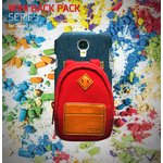 docomo【GALAXY S4 SC-04E】Zenus Masstige Mini Pack Case（マステージ ミニパックケース） レザーケース*イエロー