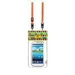 ファッショナブル＆完璧な防水ケース【for smartphone】bikit スマートフォン用ファッション防水ポーチ　トライアングル