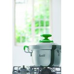 日本の匠【クックレインボー　CR-20D　浅鍋　3.8L】　☆「クックレインボー」は普通の鍋と同じ感覚で使える圧力調節鍋です。☆吹きこぼれず圧が適度にかかる特許取得製品