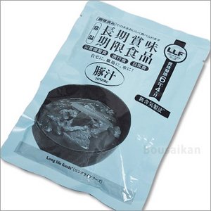 非常食 LLF食品 豚汁180g　×50パック　☆長期賞味期限6年以上　災害備蓄にも 商品写真2