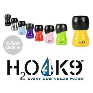 【ペット用品】犬用　お散歩携帯水筒「H2O4K9」 小ボトル（ピンク）