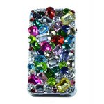iphone4&4S デコケース ハンドメイド スワロフスキーストーン