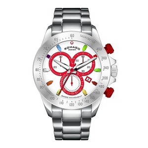 ROMAGO腕時計Unisex　RM027-0406AL　ホワイト/ホワイト - 拡大画像